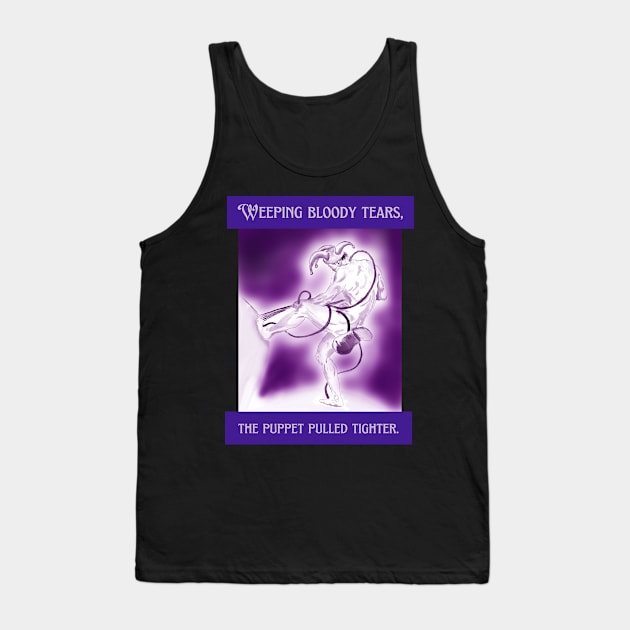 Weeping Puppet Tank Top by Vanderkins Leather & Jewelry